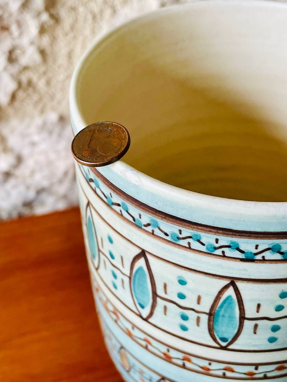 Mid-century ceramic vase by Louis Bacculini, Vallauris, 1950s/60s