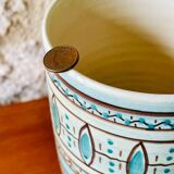 Mid-century ceramic vase by Louis Bacculini, Vallauris, 1950s/60s