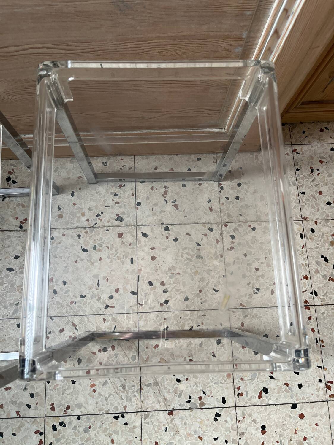 2 side tables by Marc Berthier