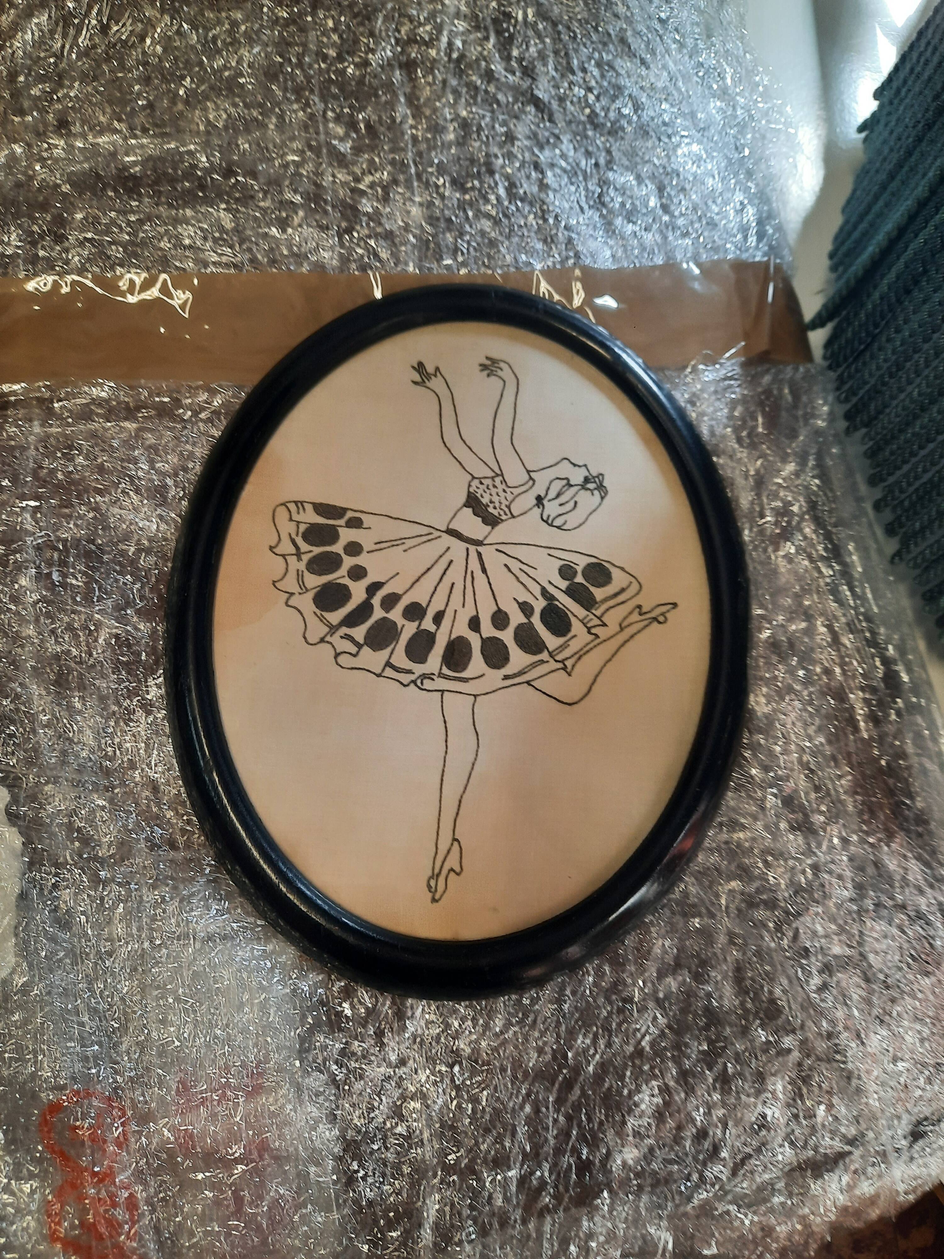 Broderie art déco