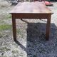 Country farm table in pine