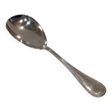 Silver-plated rice serving scoop by Christofle, "Pearls" pattern