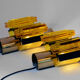 Pair of wall sconces by Claus Bolby for CEBO industries. Denmark 1960s
