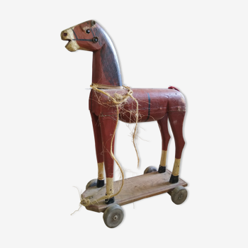 Wooden horse year 1900