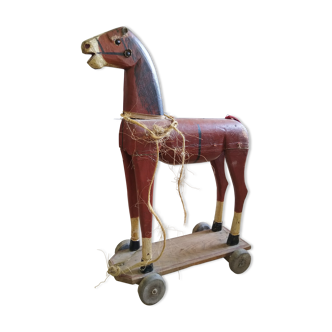 Wooden horse year 1900