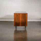Large desk in walnut burl