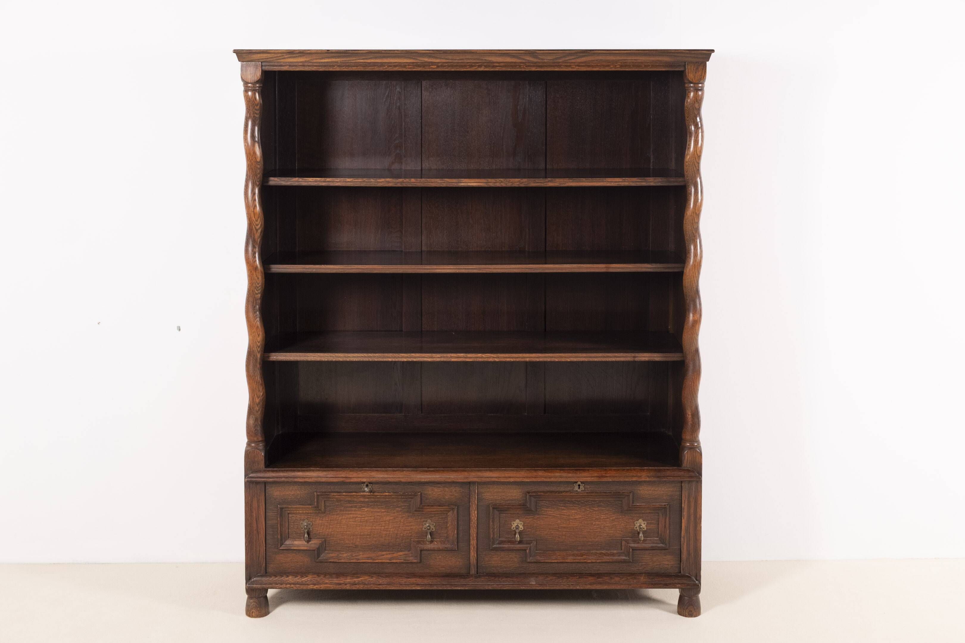 Oak bookcase "Gillberga" by Nordiska Kompaniet, 1924 Sweden