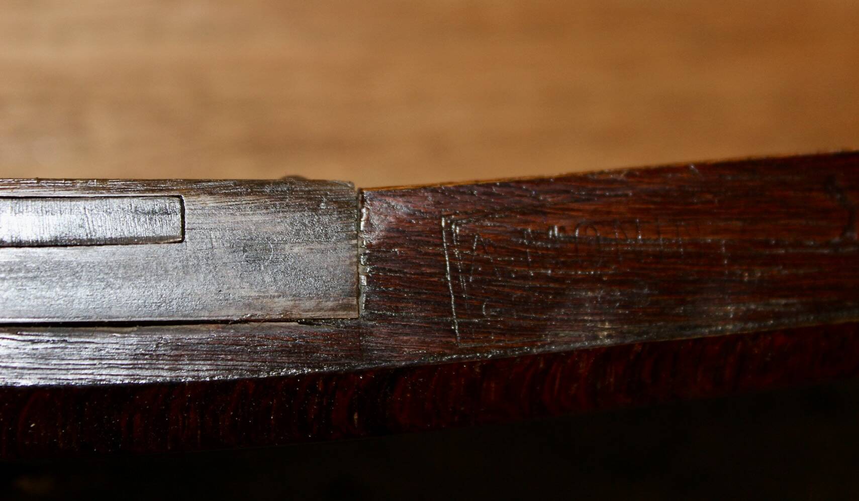 Louis XV style secretary stamped A. Monin, late 19th century