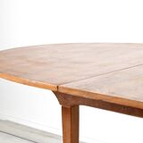 Midcentury oblong teak extending table