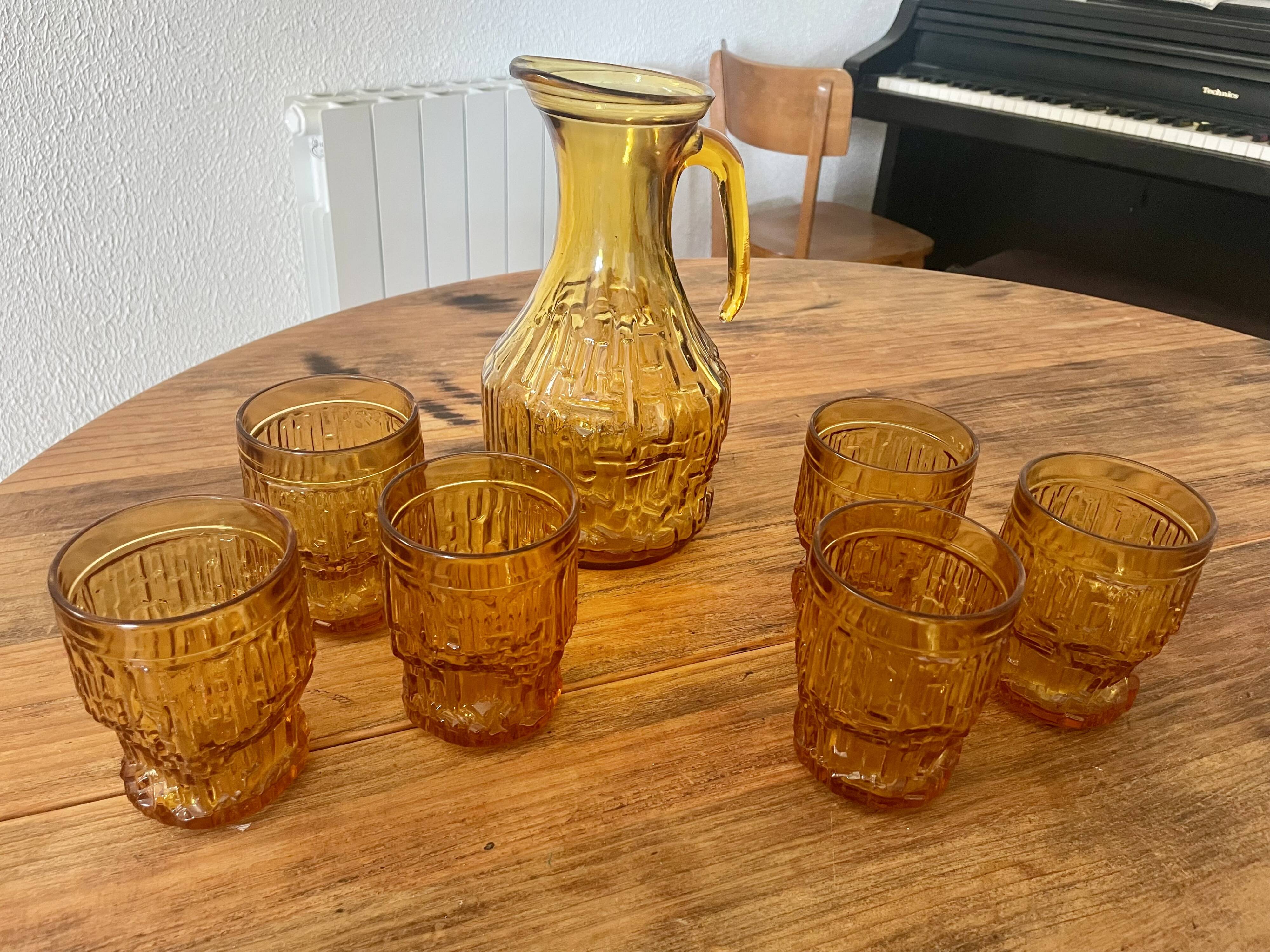 Service à orangeade