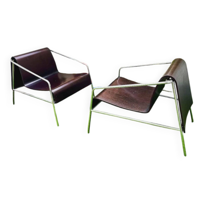 Fauteuil empilable Milan Paris de Artelano, dessinée par Lissoni & Partners