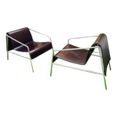 Stackable Milan Paris armchair by Artelano, designed by Lissoni & Partners.