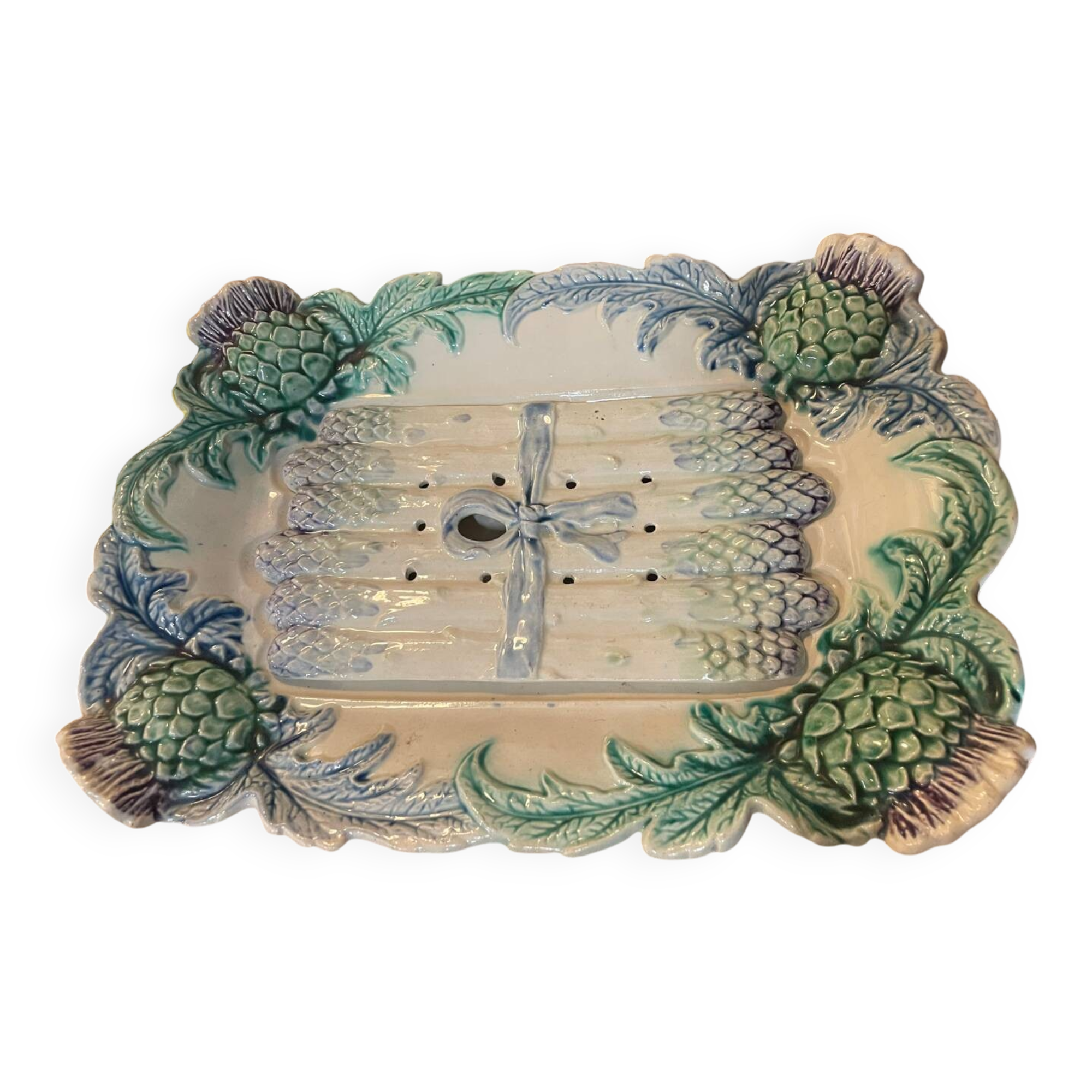 19th century asparagus dish