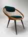 Black Circle Chair attributed to Yngve Ekström for Swedese, Sweden, 1960s