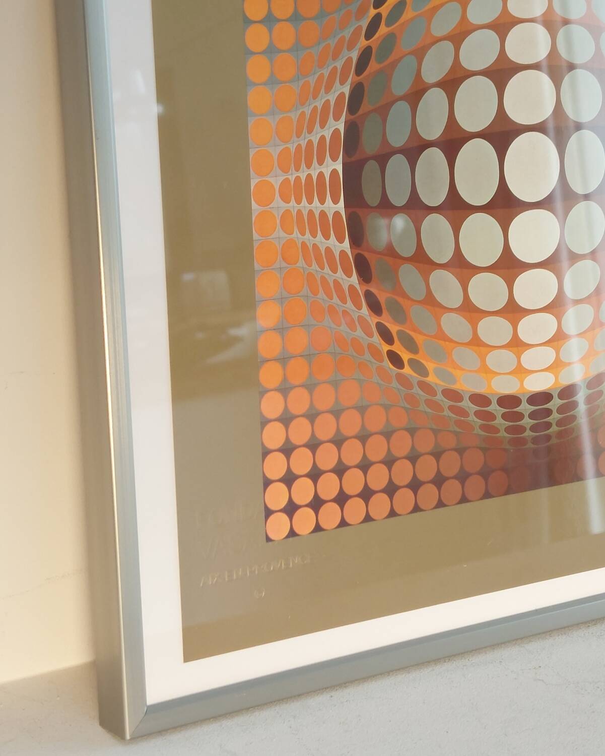Original Vasarely lithograph