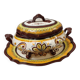 HB Henriot earthenware soup tureen, Quimper Brittany