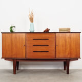 Teak sideboard, Danish design, 1970s, production: Denmark