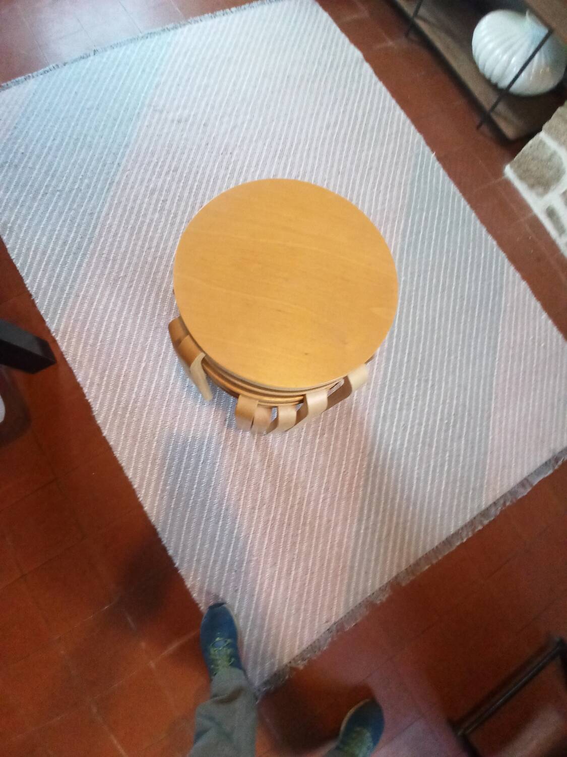 5 Frosta stools, vintage Ikea