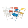 6 vintage garden bistro chairs