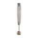 Large vintage space age globe glass and brushed steel lamppost