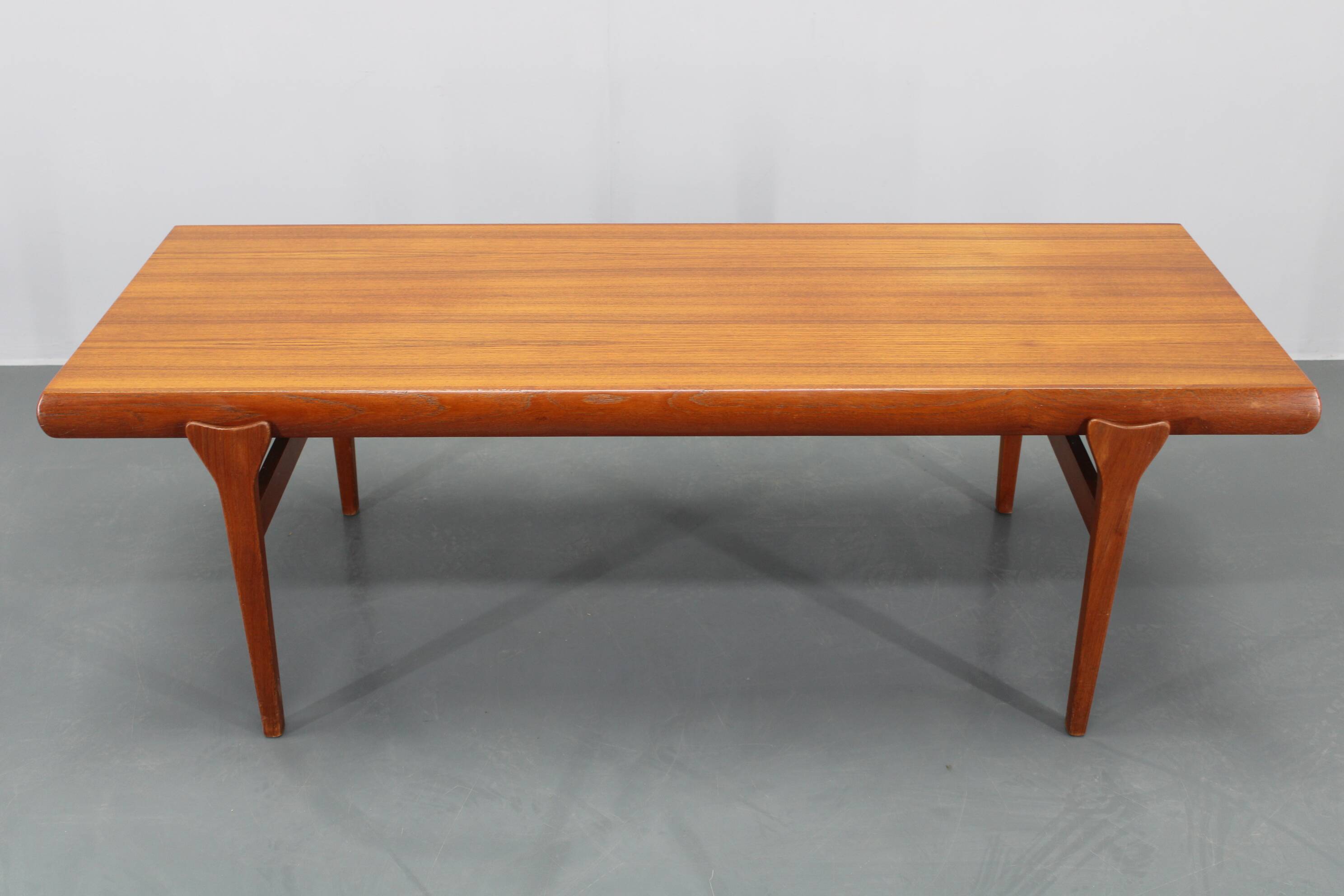 1960s Johannes Andersen Restored Teak Coffee Table for CFC Silkeborg, Denmark