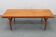 Table basse en teck restaurée par Johannes Andersen des années 1960 pour CFC Silkeborg, Danemark