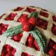 Cherry Pie Barbotine Tart Dish