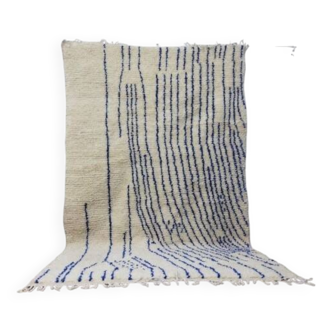 Tapis berbère mrirt en laine fait main 266 X 155 CM