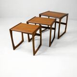 G-Plan nesting tables in teak - vintage 1960