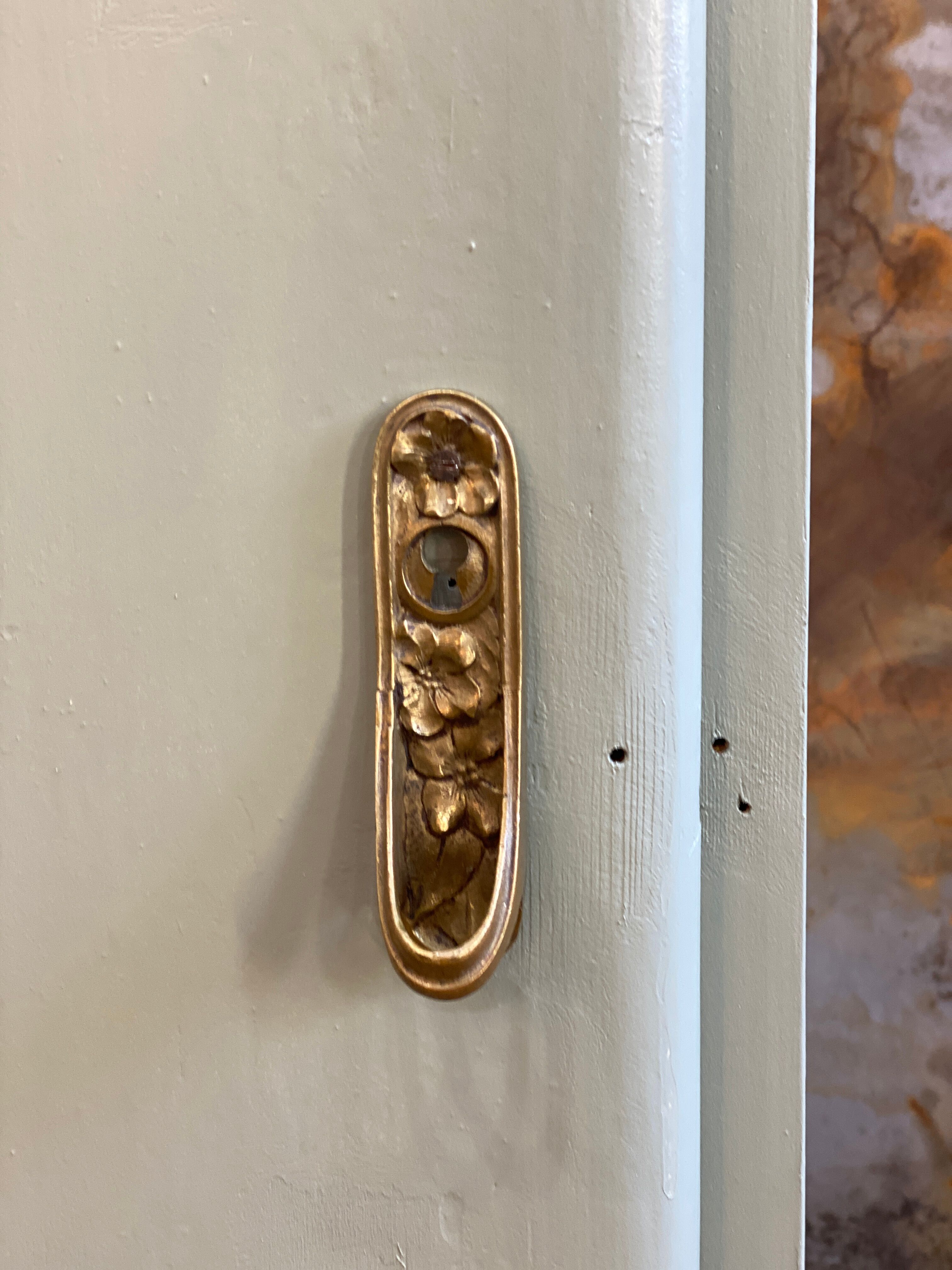 Buffet wood brut & celadon green