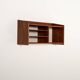 Scandinavian teak wall shelf, 1950s/1960s