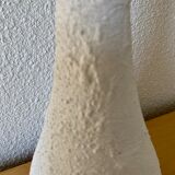 Lot de 3 vases grès blanc