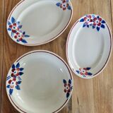 Set of vintage serving dishes
