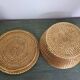 Panier rond paille