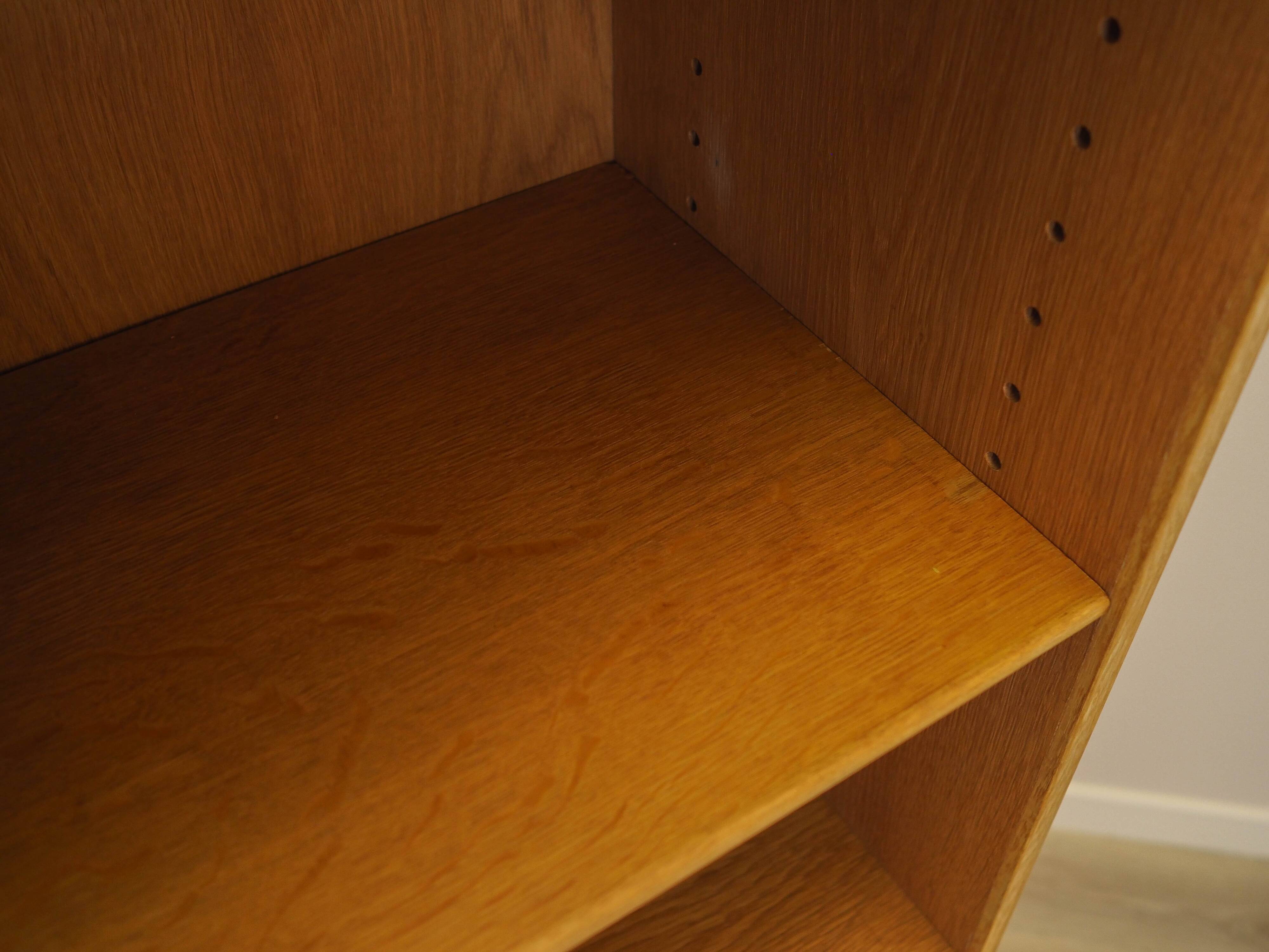 Ash wood bookcase, Danish design, 1960s, designer: Børge Mogensen