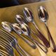 Serie de couverts apollo metal argente style art deco