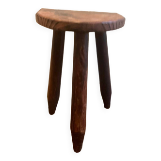 Brutalist tripod stool