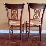 Pair of chairs 19th