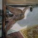 Frame Renaissance-style walnut mantelpiece