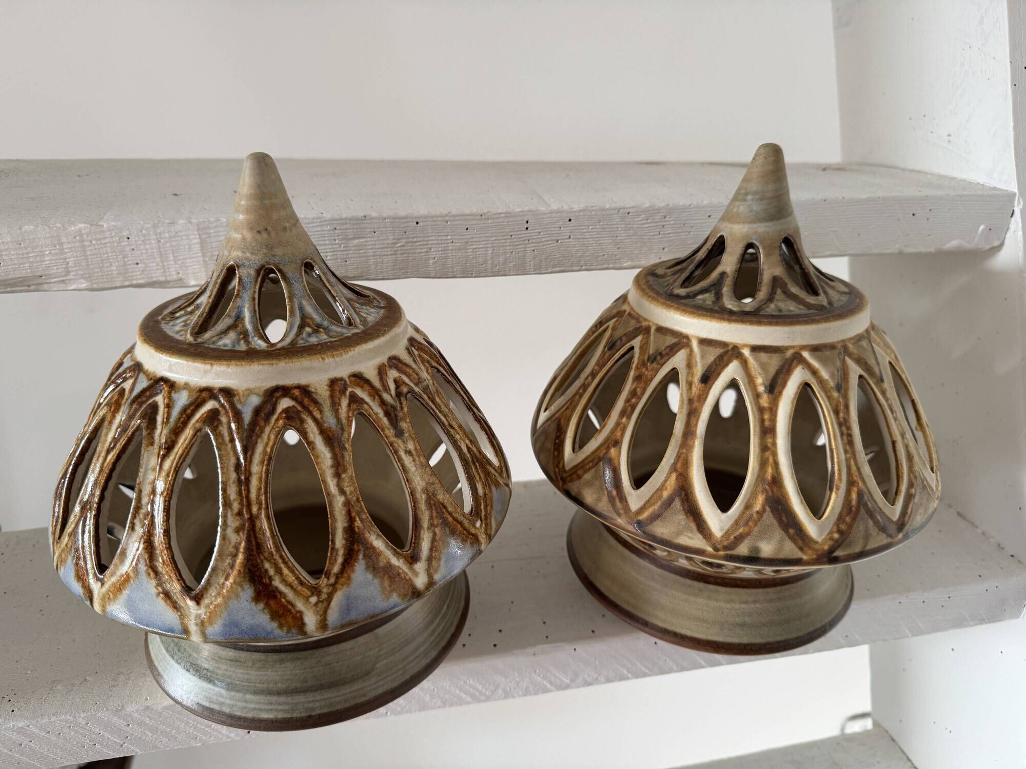 lantern Noomi Backhausen, Søholm Stentøj, Denmark, mid century