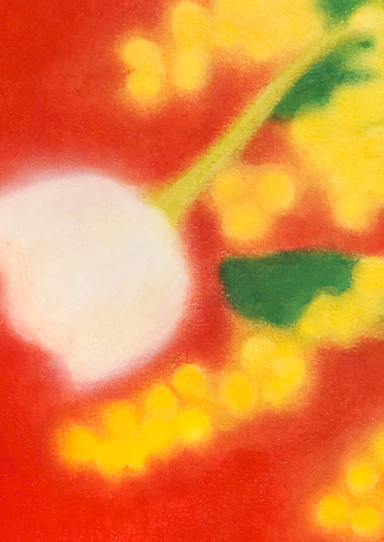 Still life "Mimosa" - Original drawing