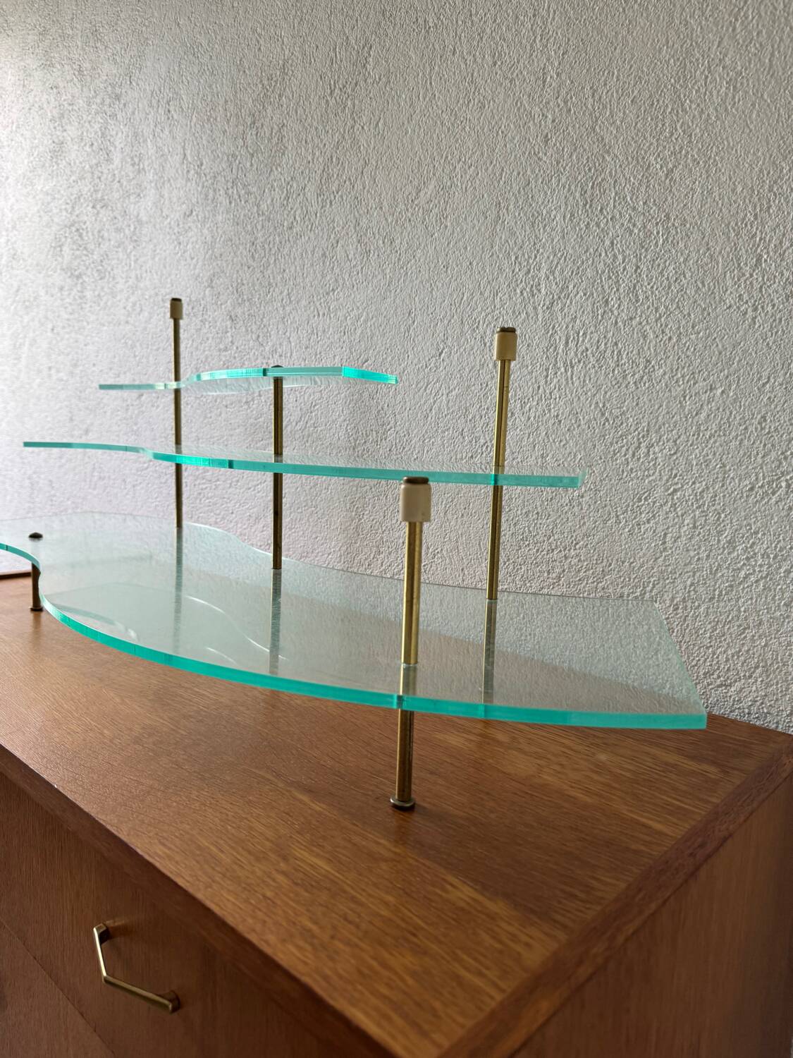 Plexiglas shelf, 1970s