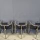 10 chaises de salle à manger postmodernes par Belgochrom, années 1980