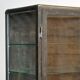 Polished iron medicine cabinet, 1950s