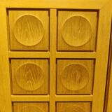 Vintage xxl brutalist highboard, 1970s