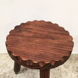 Brutalist tripod stool