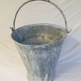 Old bucket with thick zinc handle