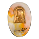 bénitier art nouveau Vierge