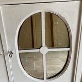 Old storage unit with mirror