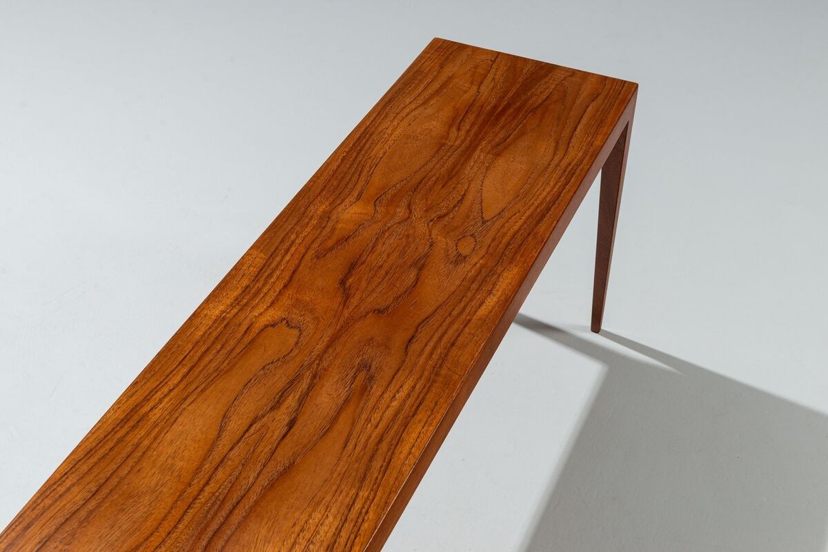 3 tables gigognes en teck par Severin Hansen pour Haslev, Danemark 1960